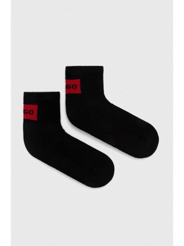 Чорапи HUGO (2 броя) в черно 50516406