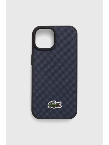 Кейс за телефон Lacoste iPhone 15 / 14 / 13 6.1" в тъмносиньо