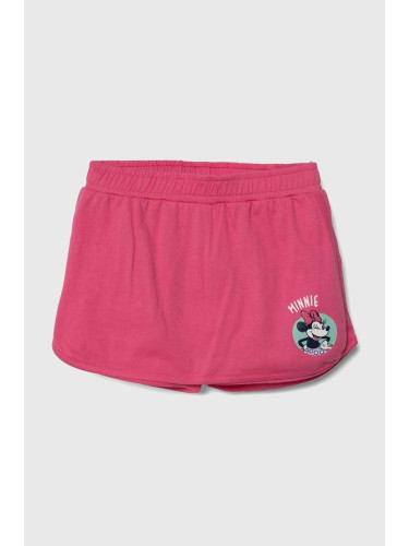 Детска пола-панталон zippy x Disney в розово с щампа