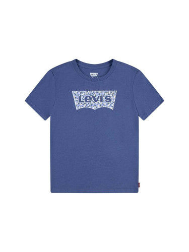 Детска тениска Levi's в синьо