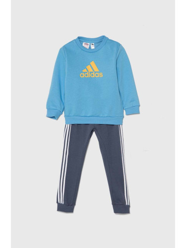 Детски анцуг adidas в синьо