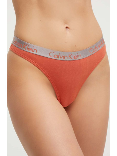 Прашки Calvin Klein Underwear в оранжево 000QD3539E