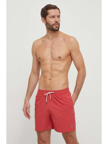 Плувни шорти Polo Ralph Lauren в червено 710829851