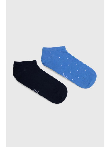 Чорапи Tommy Hilfiger (2 броя) в синьо 701228534