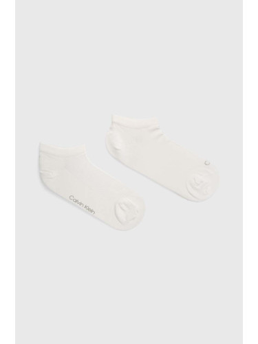 Чорапи Calvin Klein (2 броя) в бяло 701226653