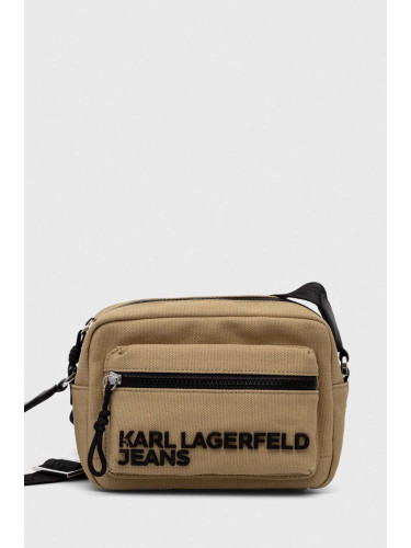 Чанта през рамо Karl Lagerfeld Jeans в черно