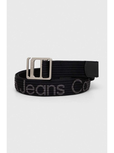 Колан Calvin Klein Jeans мъжки в черно K50K511414