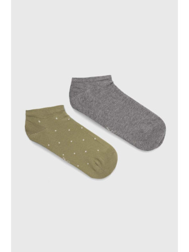 Чорапи Tommy Hilfiger (2 броя) в зелено 701228534