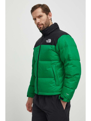 Пухено яке The North Face 1996 RETRO NUPTSE JACKET в зелено зимен модел NF0A3C8DPO81