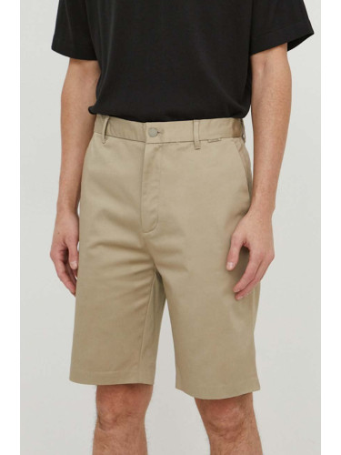 Къс панталон Calvin Klein в сиво K10K112831