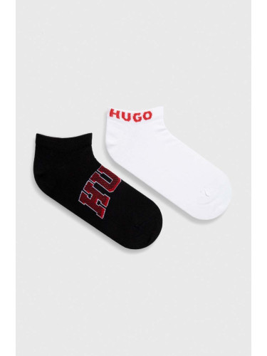 Чорапи HUGO (2 броя) в черно 50514116