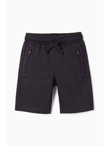 Детски къси панталони zippy в черно с изчистен дизайн