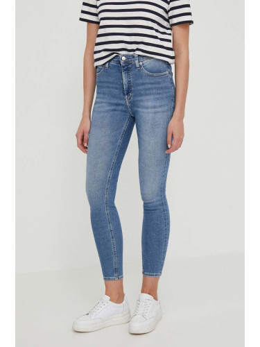 Дънки Calvin Klein Jeans в синьо J20J222775