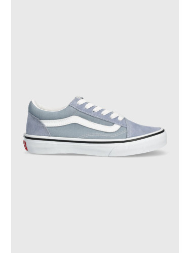 Детски ниски кецове Vans UY Old Skool в синьо