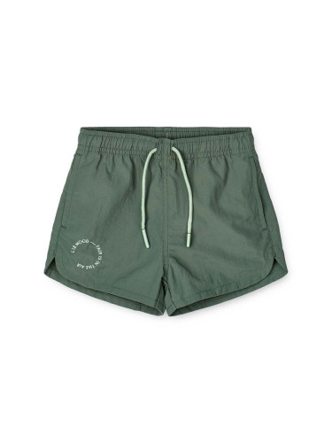 Детски къси панталони Liewood в зелено