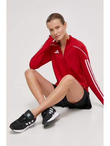 Блуза adidas Performance TRENING 0 в червено с апликация  HS3482