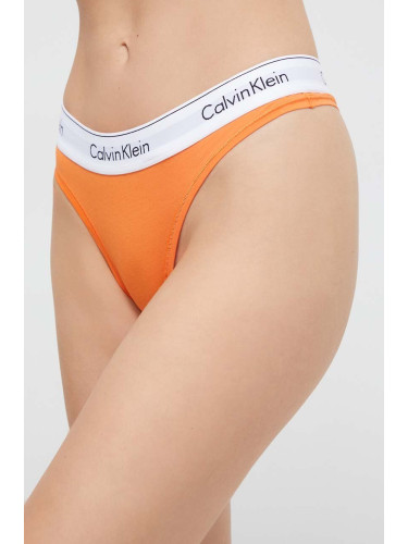 Прашки Calvin Klein Underwear в оранжево 0000F3786E