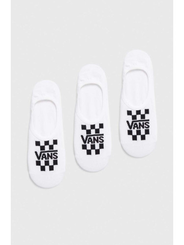 Чорапи Vans (3 броя) в бяло