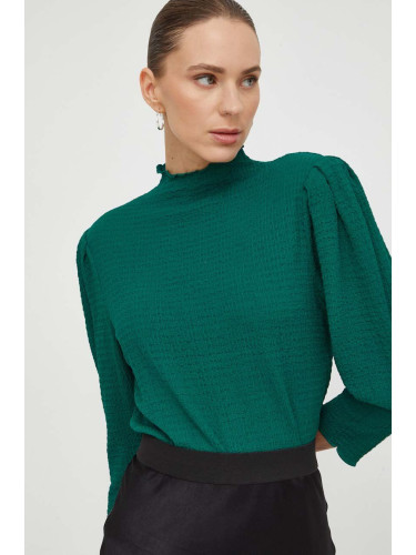 Блуза 2NDDAY в зелено с изчистен дизайн