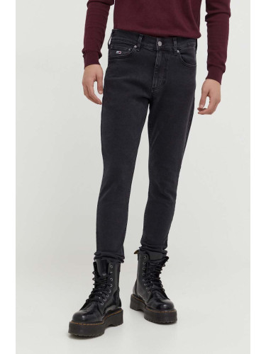 Дънки Tommy Jeans Scanton в черно DM0DM18105