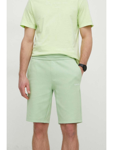 Къс панталон Calvin Klein в зелено K10K111208
