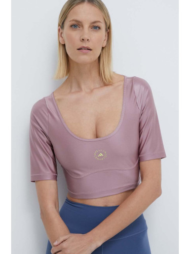 Тениска adidas by Stella McCartney в розово IN3652