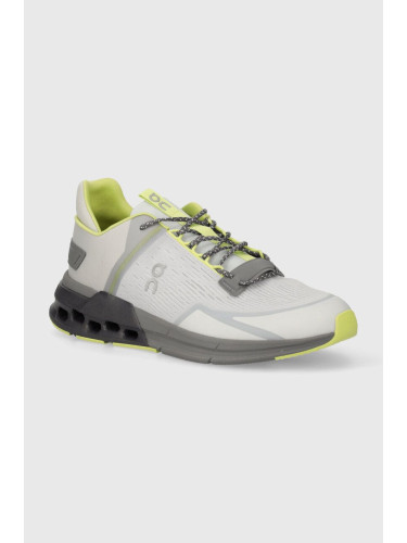 Обувки за бягане On-running Cloudnova Flux в сиво 3MD10261099