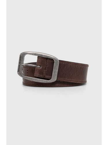 Кожен колан Pepe Jeans WALTER BELT мъжки в кафяво