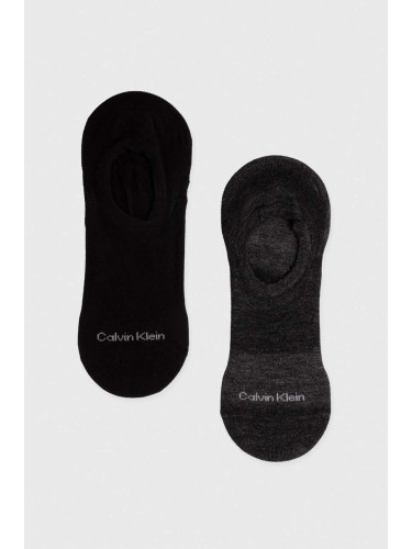 Чорапи Calvin Klein (2 броя) в черно 701226647