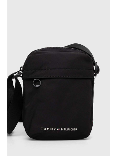 Чанта през рамо Tommy Hilfiger в черно AM0AM11790