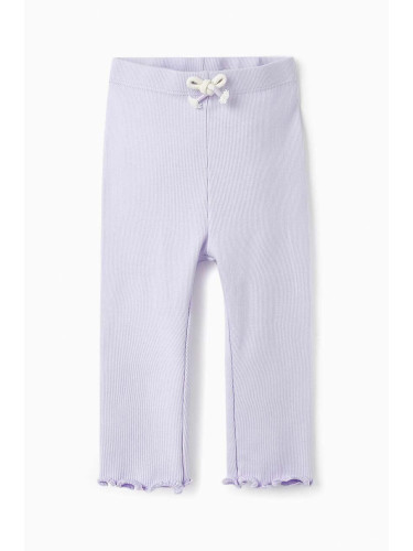 Бебешки клин zippy в лилаво с изчистен дизайн