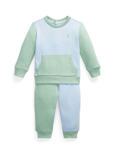 Бебешки анцуг Polo Ralph Lauren в зелено