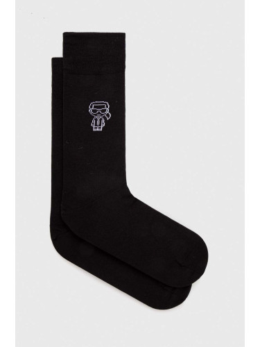Чорапи Karl Lagerfeld в черно 542102.805512