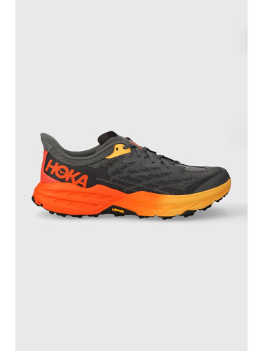 Обувки за бягане Hoka One Speedgoat 5 в сиво