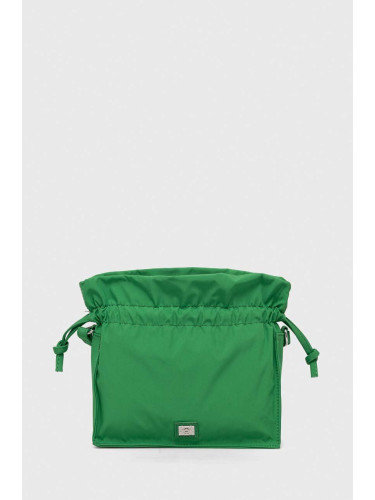 Козметична чанта United Colors of Benetton в зелено