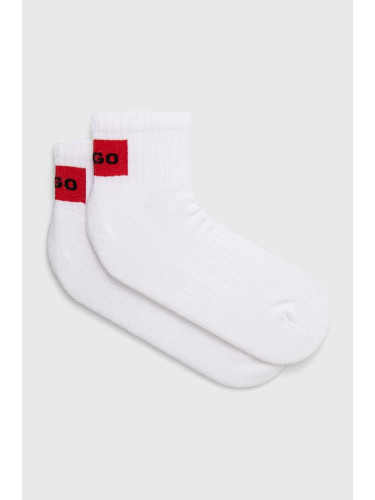 Чорапи HUGO (2 броя) в бяло 50516406