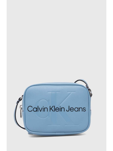 Чанта Calvin Klein Jeans в синьо K60K610275