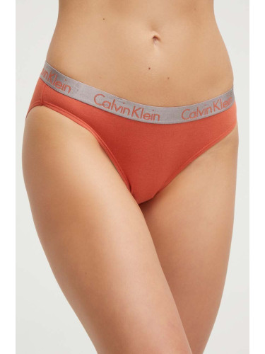 Бикини Calvin Klein Underwear в оранжево 000QD3540E