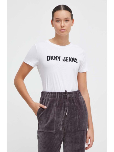 Тениска Dkny в бяло E31FUDNA