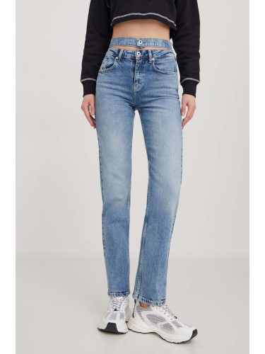 Дънки Karl Lagerfeld Jeans в с висока талия