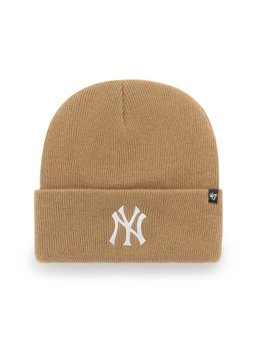 Шапка 47 brand MLB New York Yankees в оранжево B-HYMKR17ACE-QL