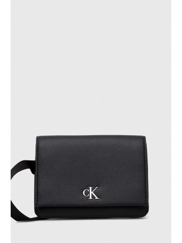 Чанта за кръст Calvin Klein Jeans в черно K60K611461