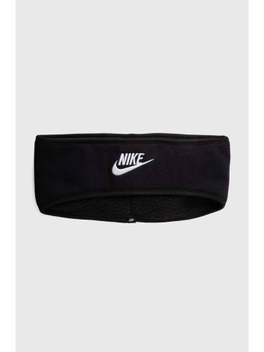 Лента за глава Nike в черно