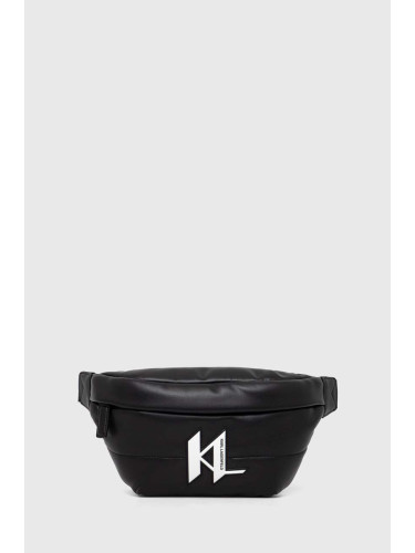 Чанта за кръст Karl Lagerfeld в черно