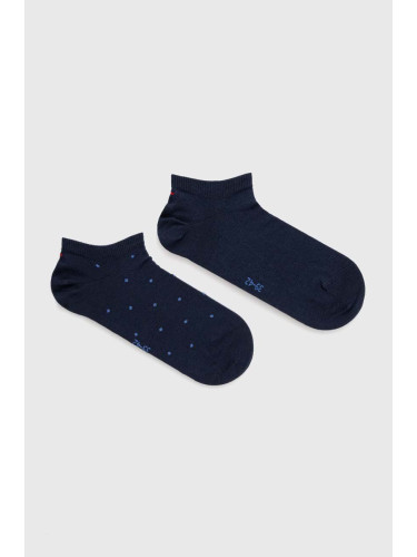 Чорапи Tommy Hilfiger (2 броя) в тъмносиньо 701228534