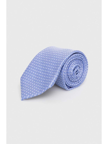 Копринена вратовръзка Michael Kors в синьо MK0DT00073