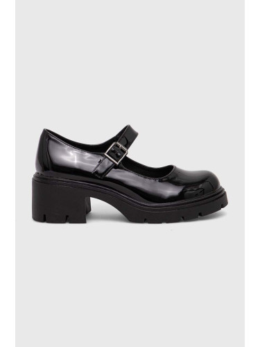 Половинки обувки Answear Lab в черно с равна подметка