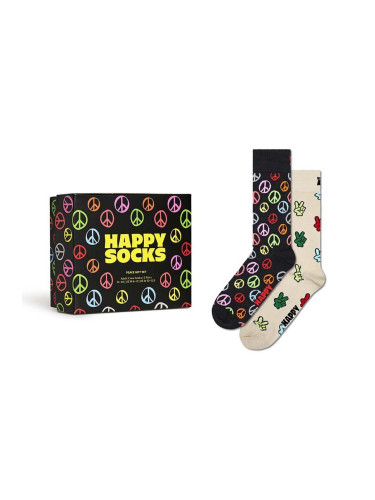 Чорапи Happy Socks Gift Box Peace (2 чифта)