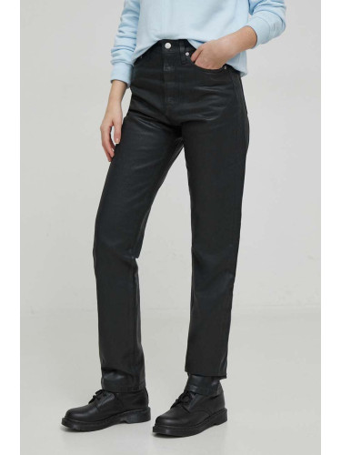 Дънки Calvin Klein Jeans в черно J20J222431