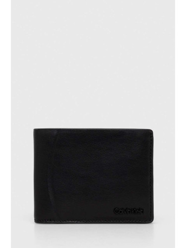Портмоне Calvin Klein мъжки в черно K50K511696